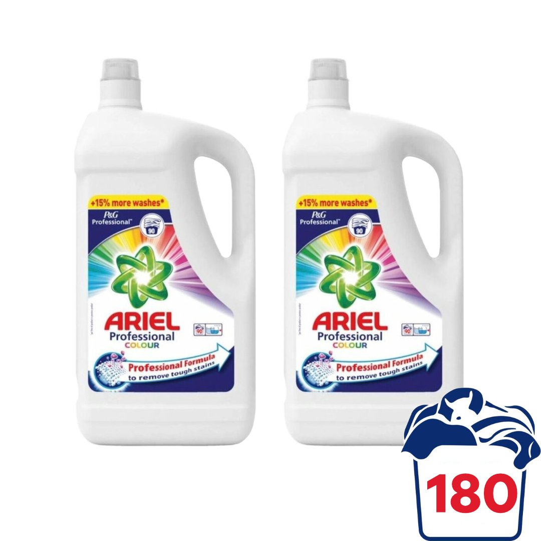 Ariel  Proffesional - Vloeibaar Wasmiddel - Color - 180 wasbeurten - 8,10L