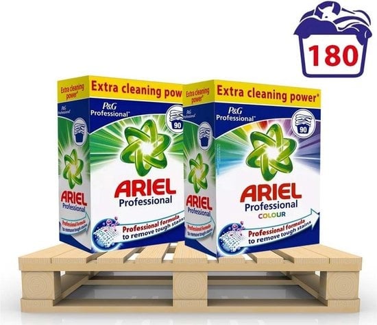 Ariel  Proffesional - Waspoeder Regular & Color - 11.7kg - 2 x 90 Wasbeurten