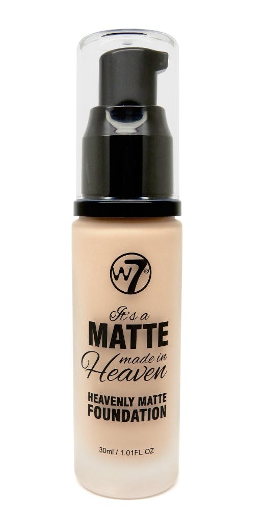 W7 Matte Made in Heaven Foundation Sand Beige 30 ml