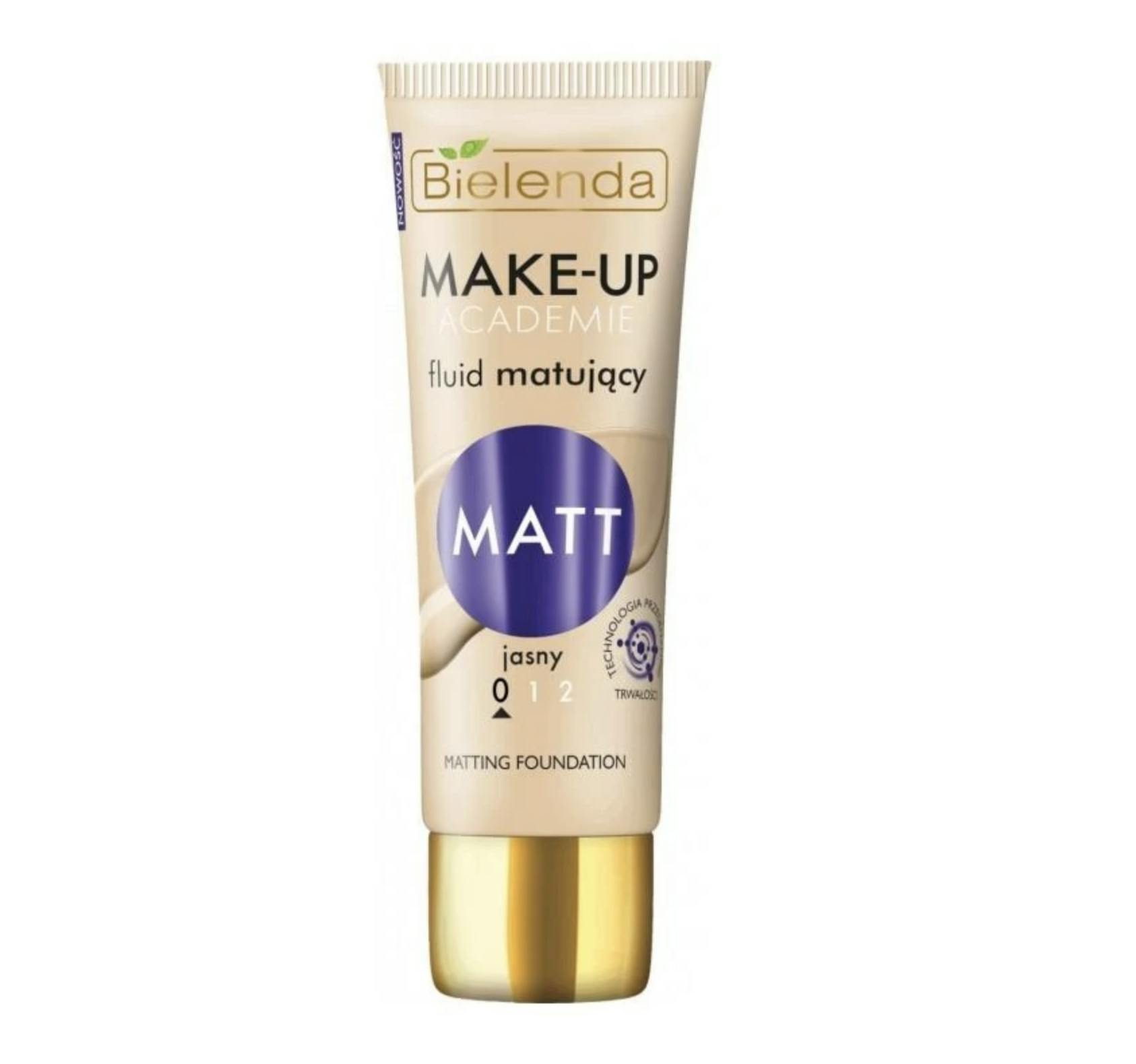 Bielenda Total Look Nude Matt Mattifying Foundation 0 Light 30 g