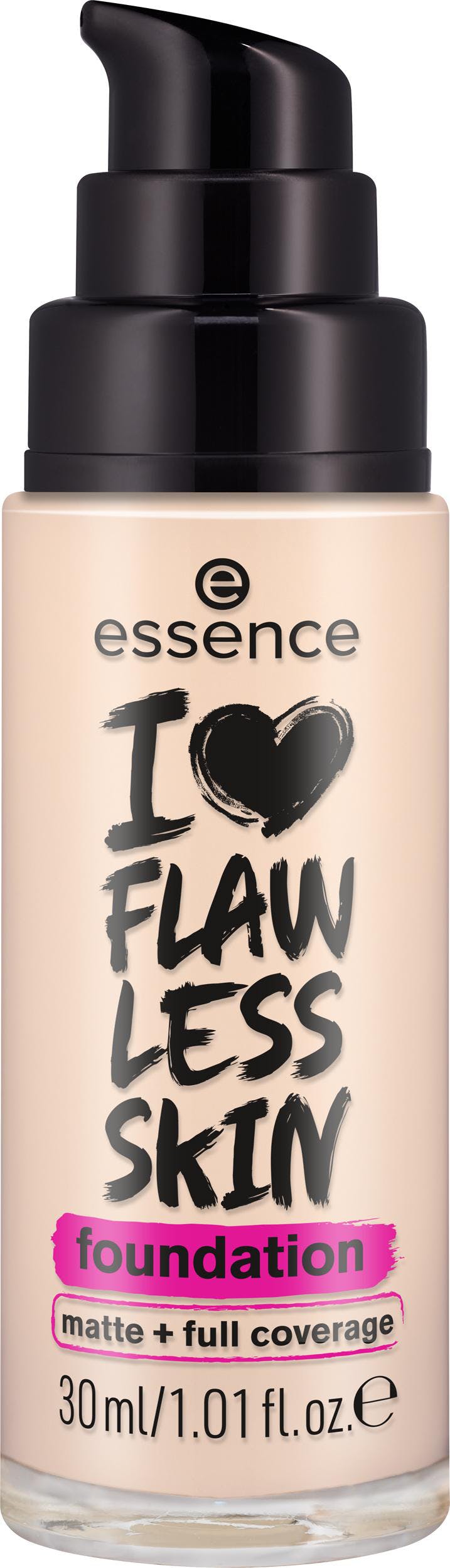 Essence I Love Flawless Skin Foundation 10 Light Porcelain 30 ml