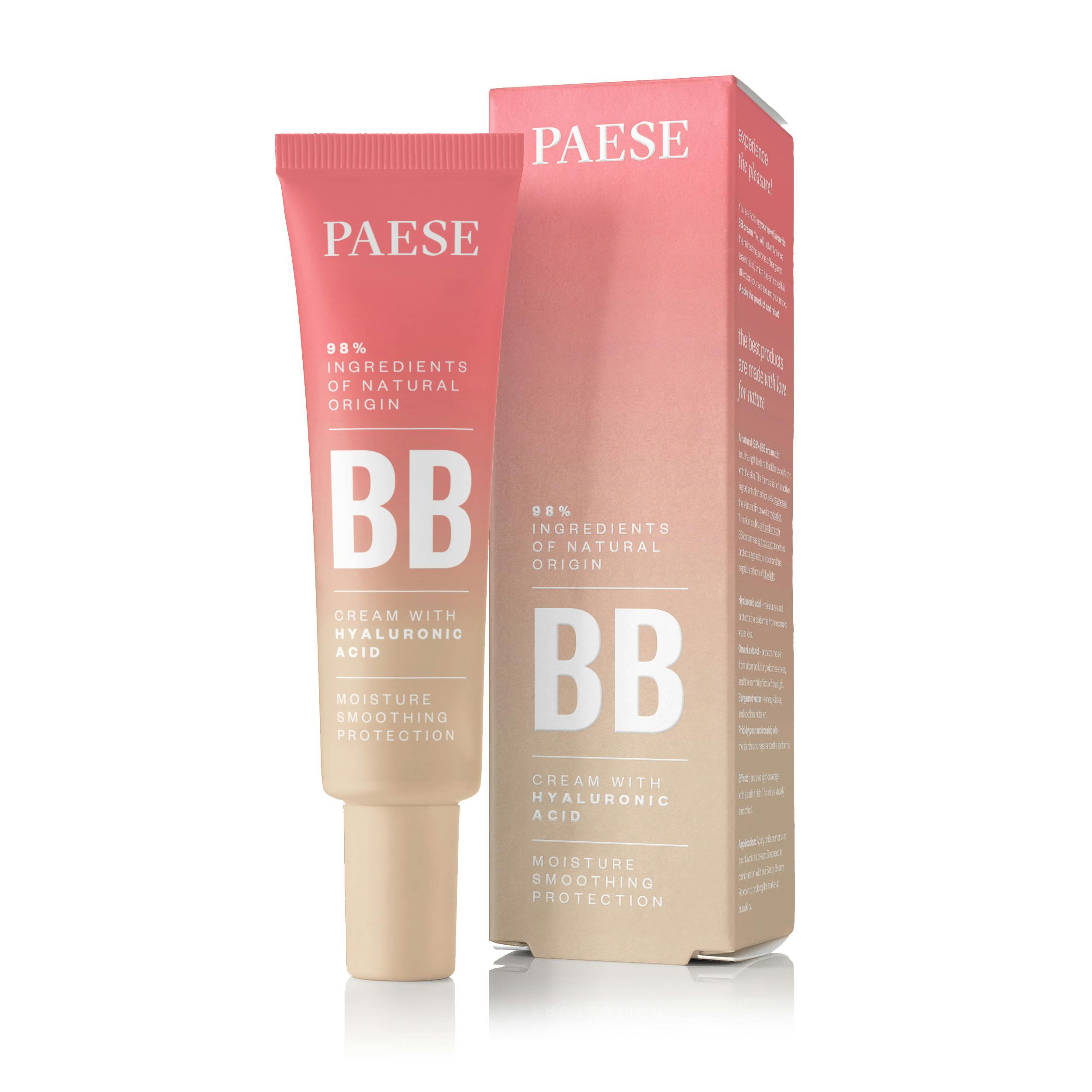 Paese BB Cream With Hyaluronic Acid 03W Natural 30 ml