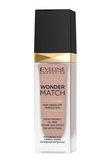 evelinecosmetics Eveline Cosmetics Foundation Wonder Match Foundation 45 Honey