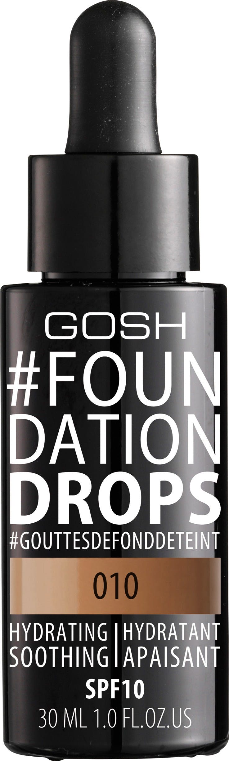 GOSH Foundation Drops 010 Tan 30 ml