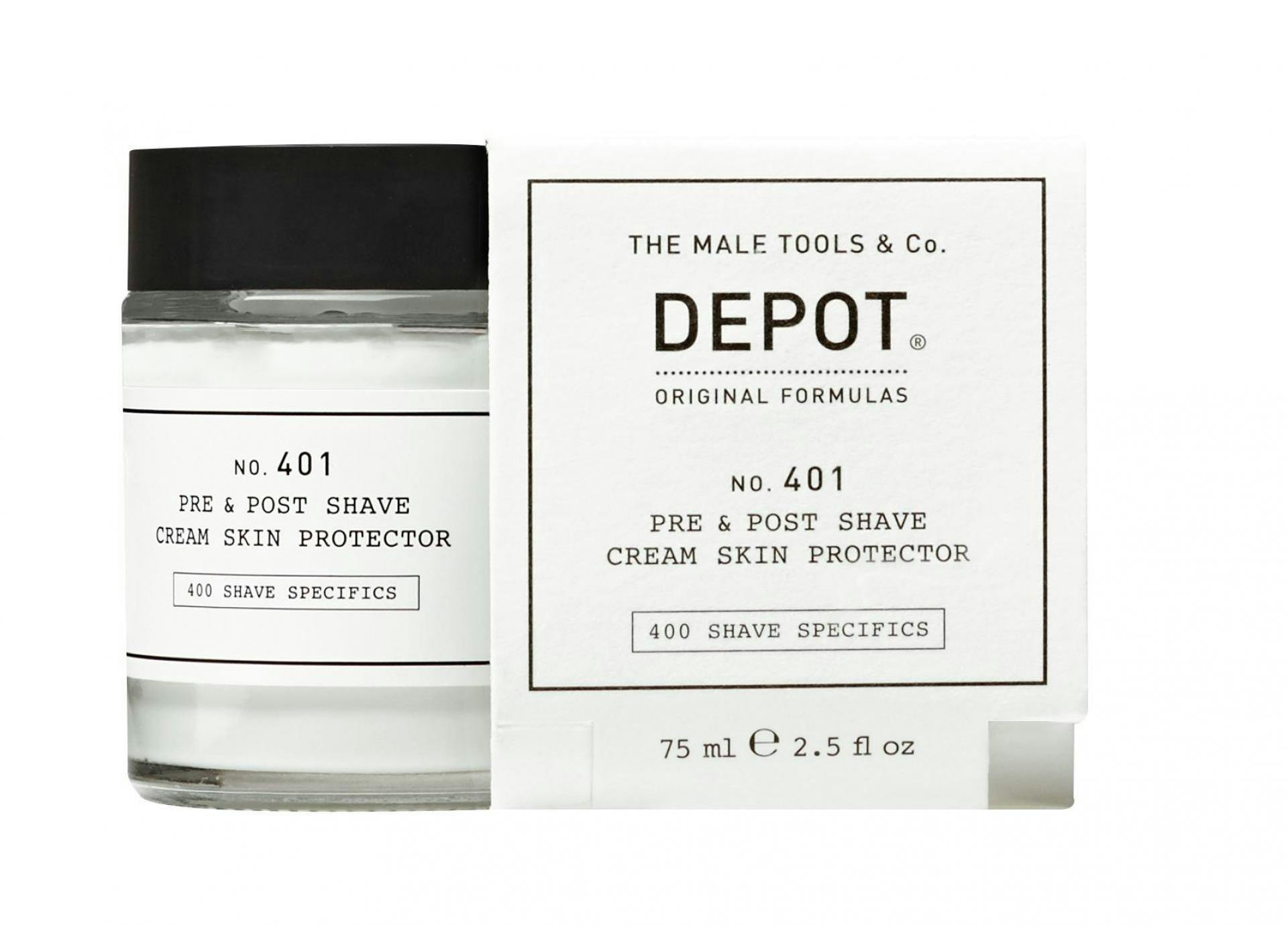 Depot No. 401 Pre & Post Shave Cream 75 ml