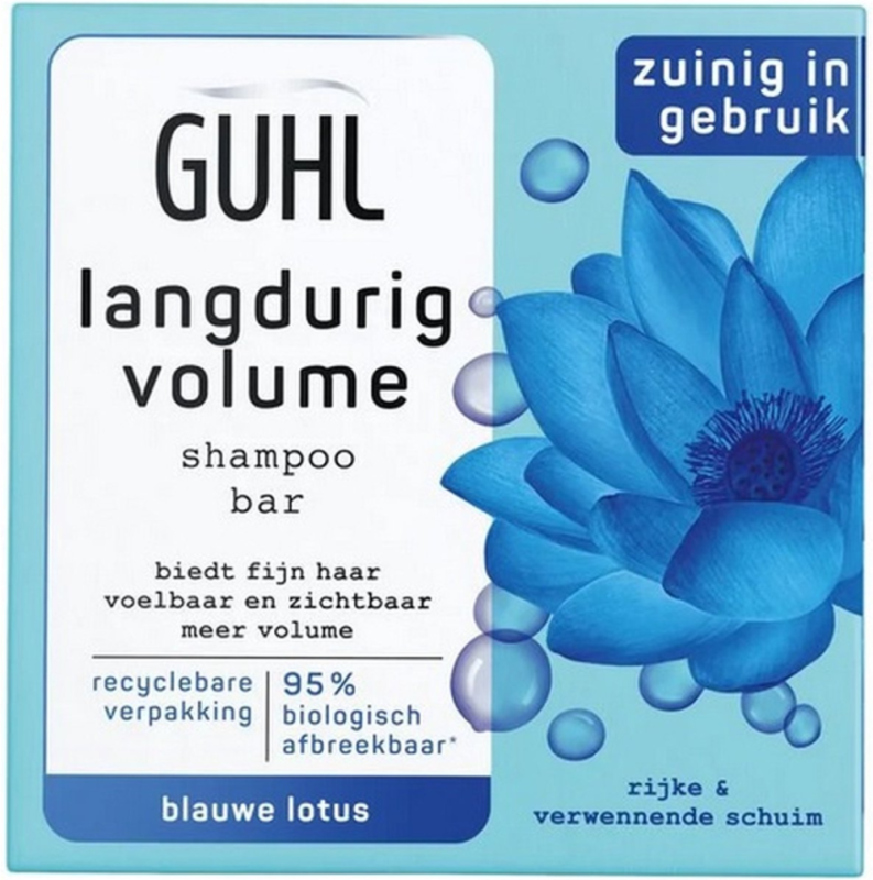 Guhl Shampoo bar langdurig volume 75gr