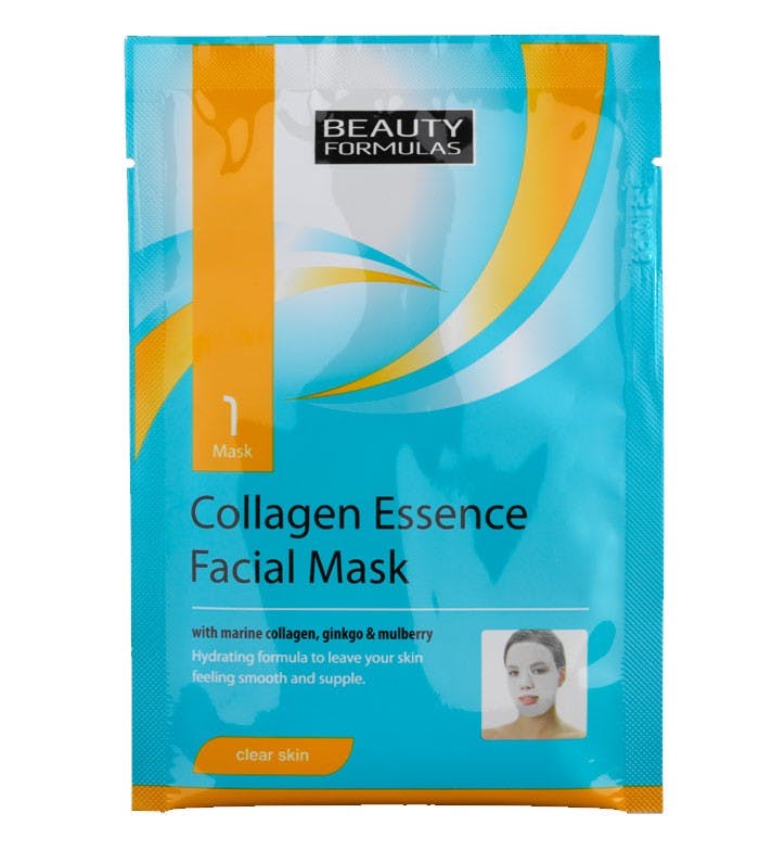 Beauty Formulas Collagen Essence Facial Mask 1 st