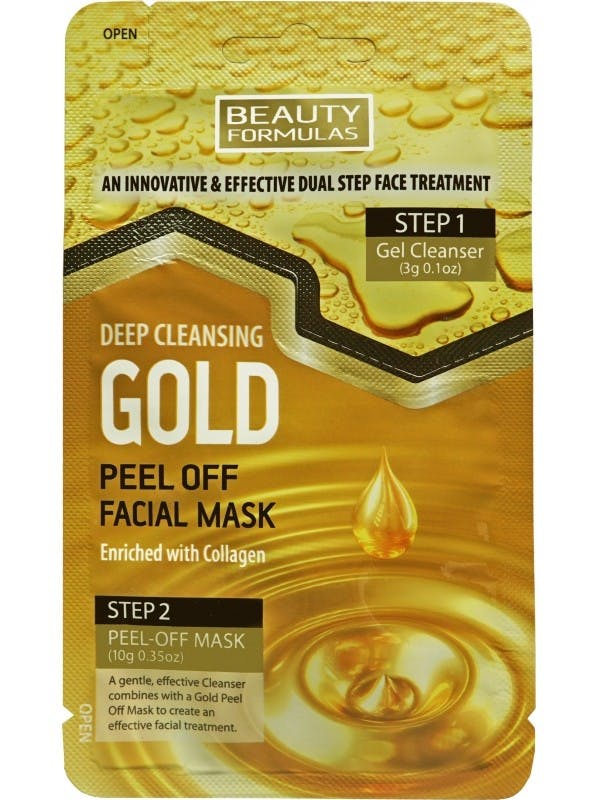 Beauty Formulas Deep Cleansing Gold Mask 10 g