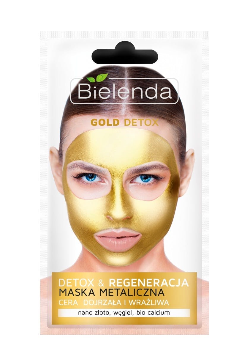 Bielenda Gold Detox Face Mask Mature & Sensitive Skin 8 g