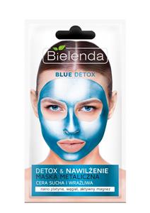 Bielenda Blue Detox Detoxifying Face Mask Dry & Sensitive Skin 8 g
