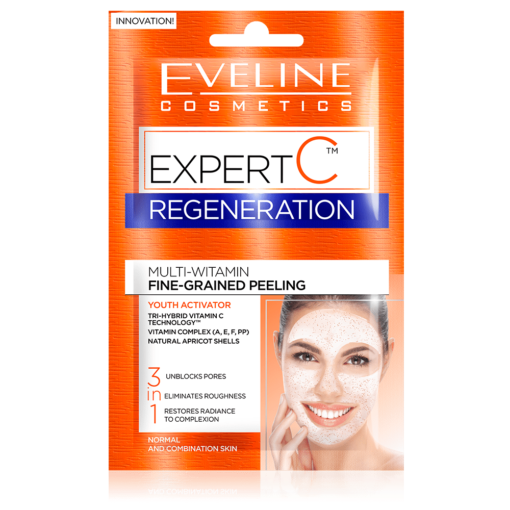 evelinecosmetics Eveline Cosmetics Peeling Expert C Regeneration feinkörniges MultiVitaminPeeling