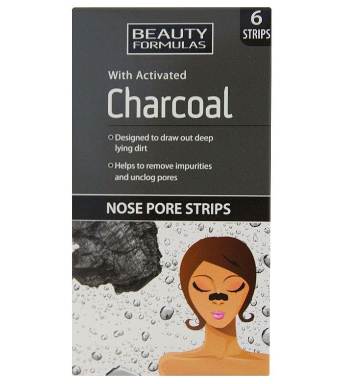 Beauty Formulas Charcoal Nose Pore Strips 6 st