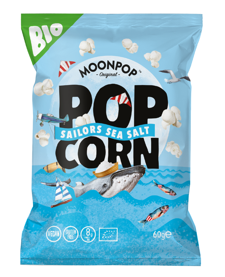 Moonpop Sailors Sea Salt Popcorn