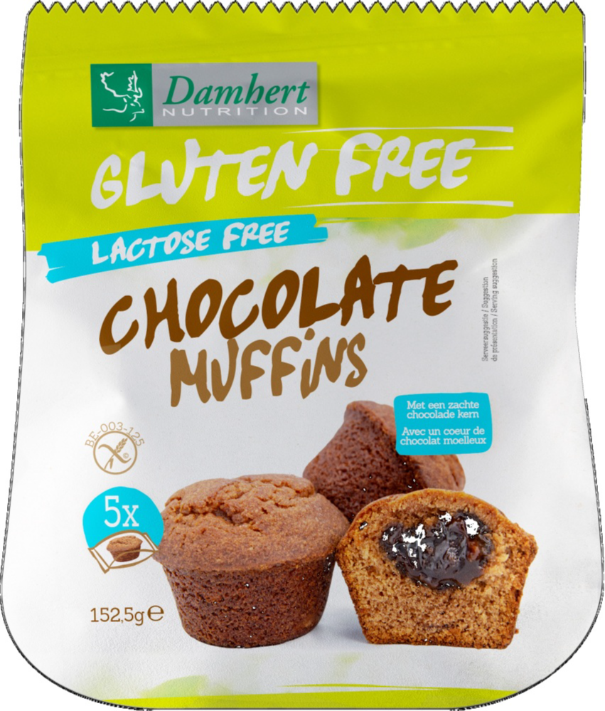 Damhert Glutenvrije Chocolade Muffins