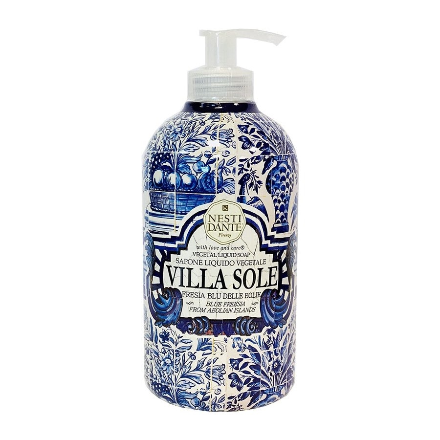 Nesti Dante Firenze Blue Freesia of Aeolian Islands Liquid Soap
