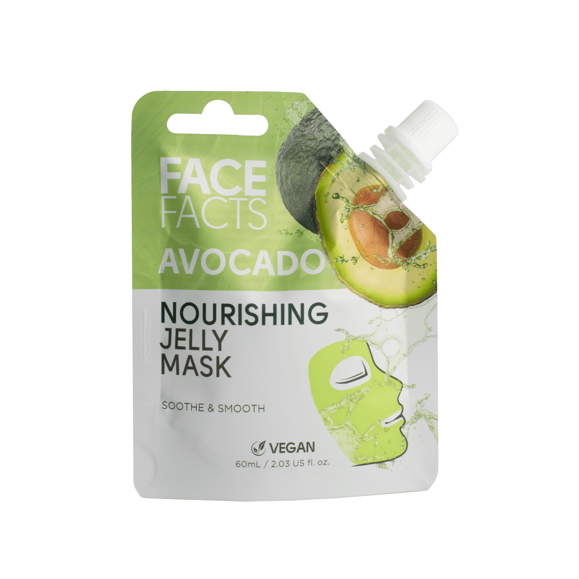 Face Facts Avocado Nourishing Jelly Mask 60 ml