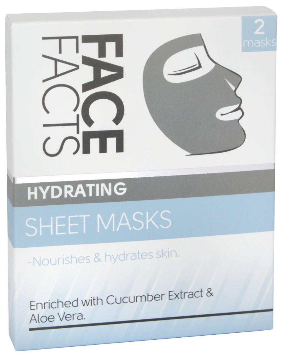 Face Facts Hydrating Sheet Masks 2 st