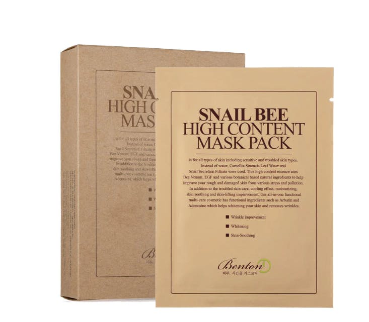 Benton Snail Bee High Content Sheet Mask 1 st