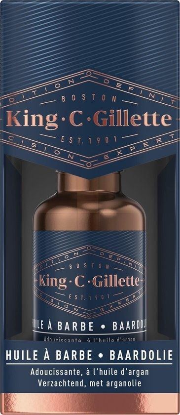 Gillette King C. Baardolie 30ml