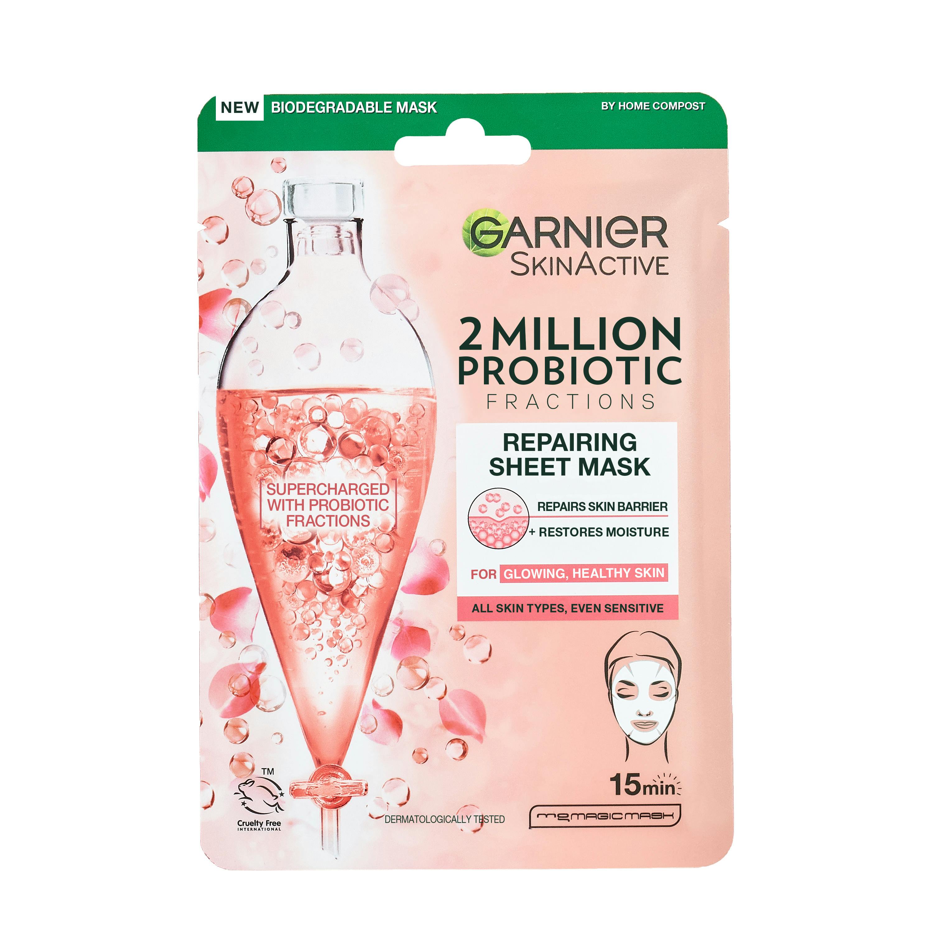 Garnier SkinActive 2 Million Probiotics Fractions Repairing Sheet Mask 1 st