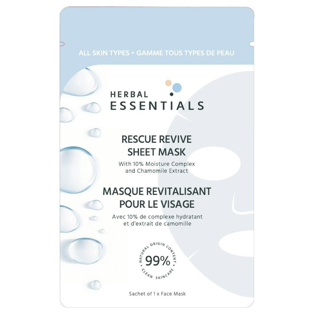 Herbal Essentials Rescue Revive Sheet Mask 1 st