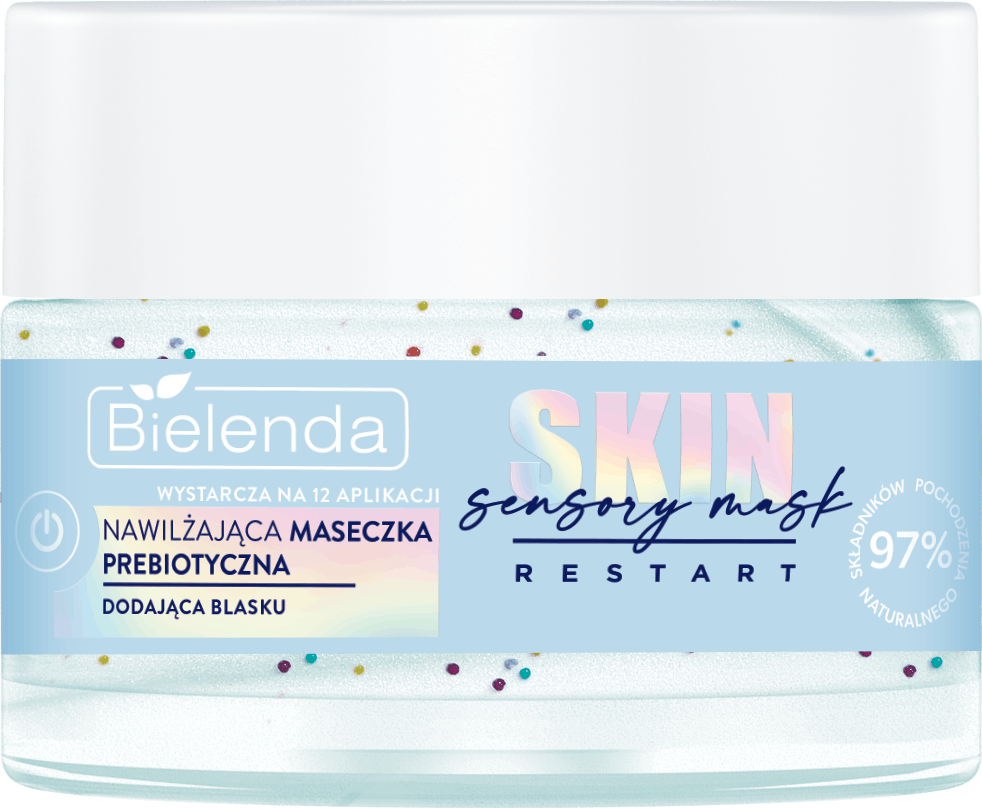 Bielenda Skin Restart Sensory Glowing Moisturizing Prebiotic Mask 50 ml