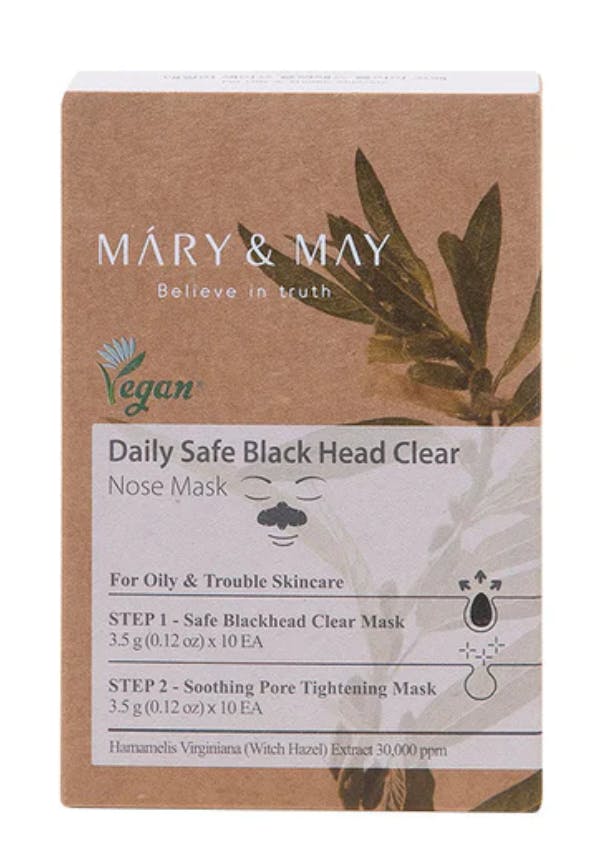 Mary & May Mary & May Daily Safe Black Head Clear Nose Mask 10 st