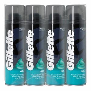 Gillette Scheergel 4-pack Gevoelige Huid