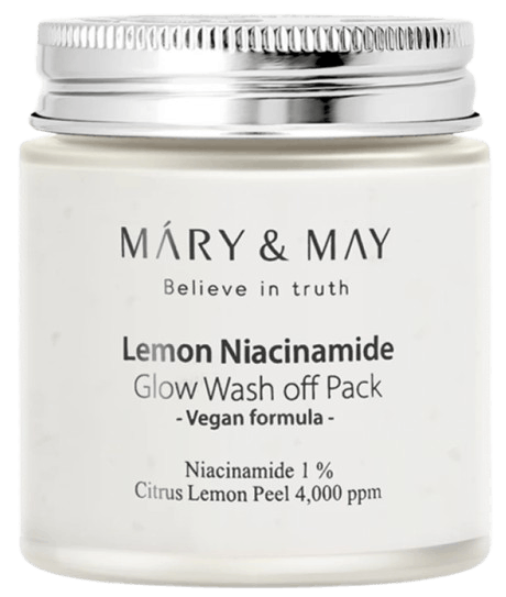 Mary & May Mary & May Lemon Niacinamide Glow Wash Off Pack 125 g