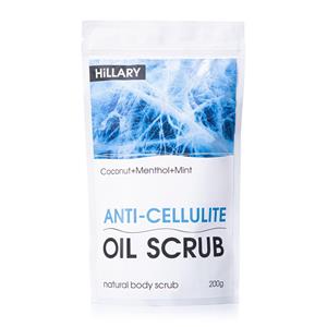Hillary Антицеллюлитный охлаждающий скраб для тела Anticellulite Oil Scrub  200 г
