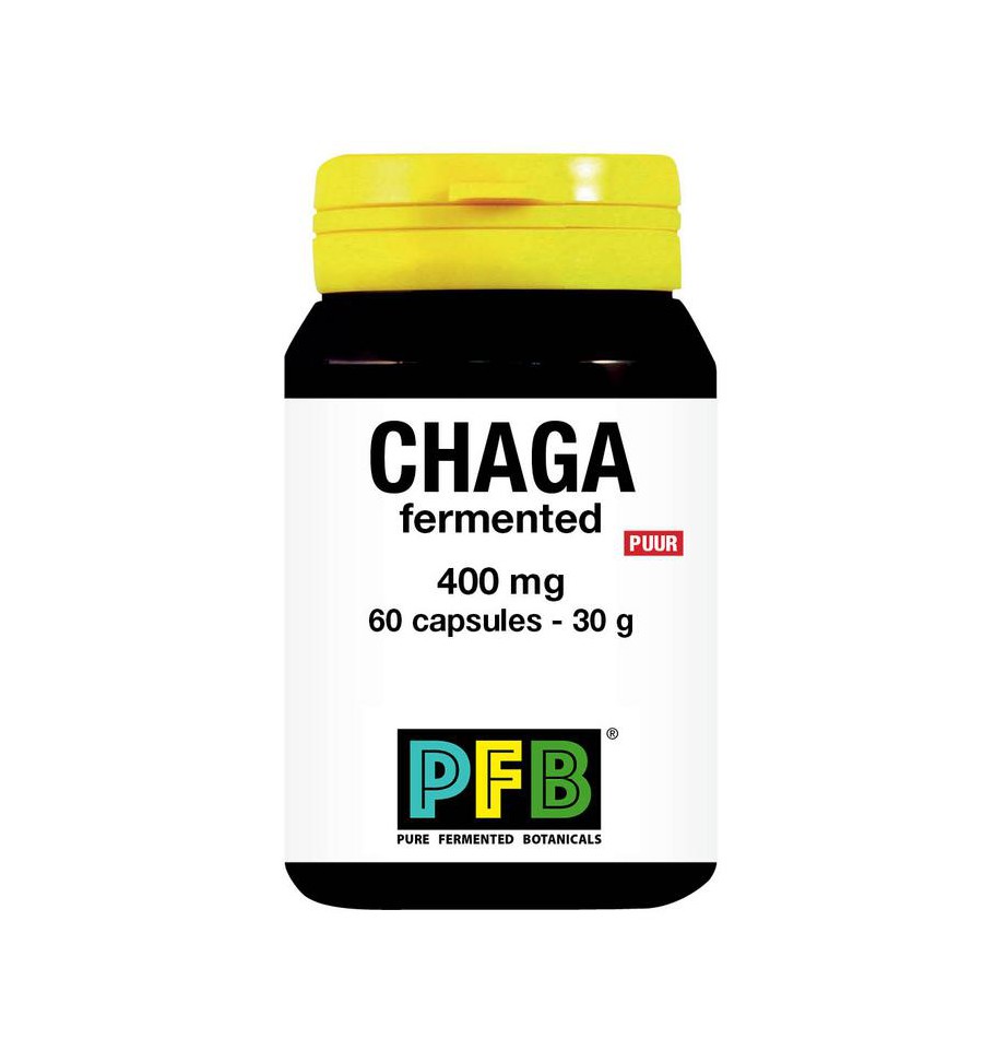 SNP Chaga fermented 400 mg puur