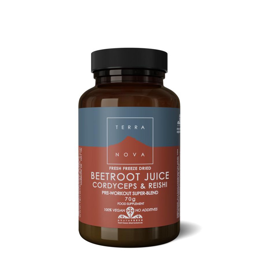 Terranova Beetroot juice cordyceps reishi