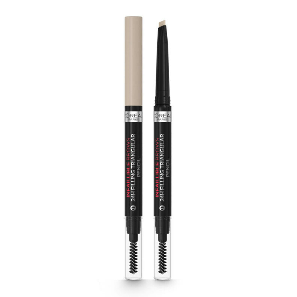 L'Oréal 2x  24H Brow Filling Triangular Pencil 8.0 Light Cool Blond 1 ml