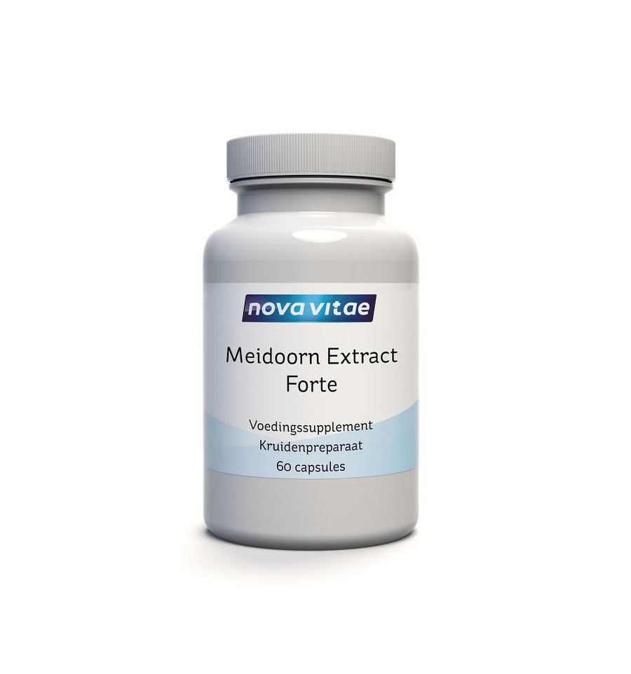 Nova Vitae Meidoorn extract forte (crataegus)