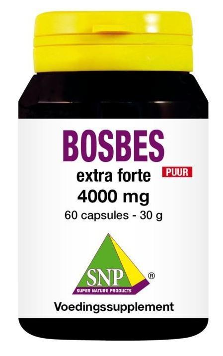SNP Bosbes extra forte 4000 mg puur 60 Capsules
