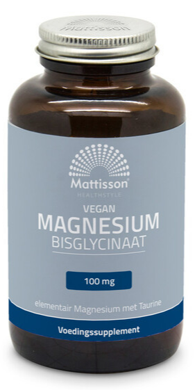 Mattisson HealthStyle Magnesium Bisglycinaat 100mg Tabletten