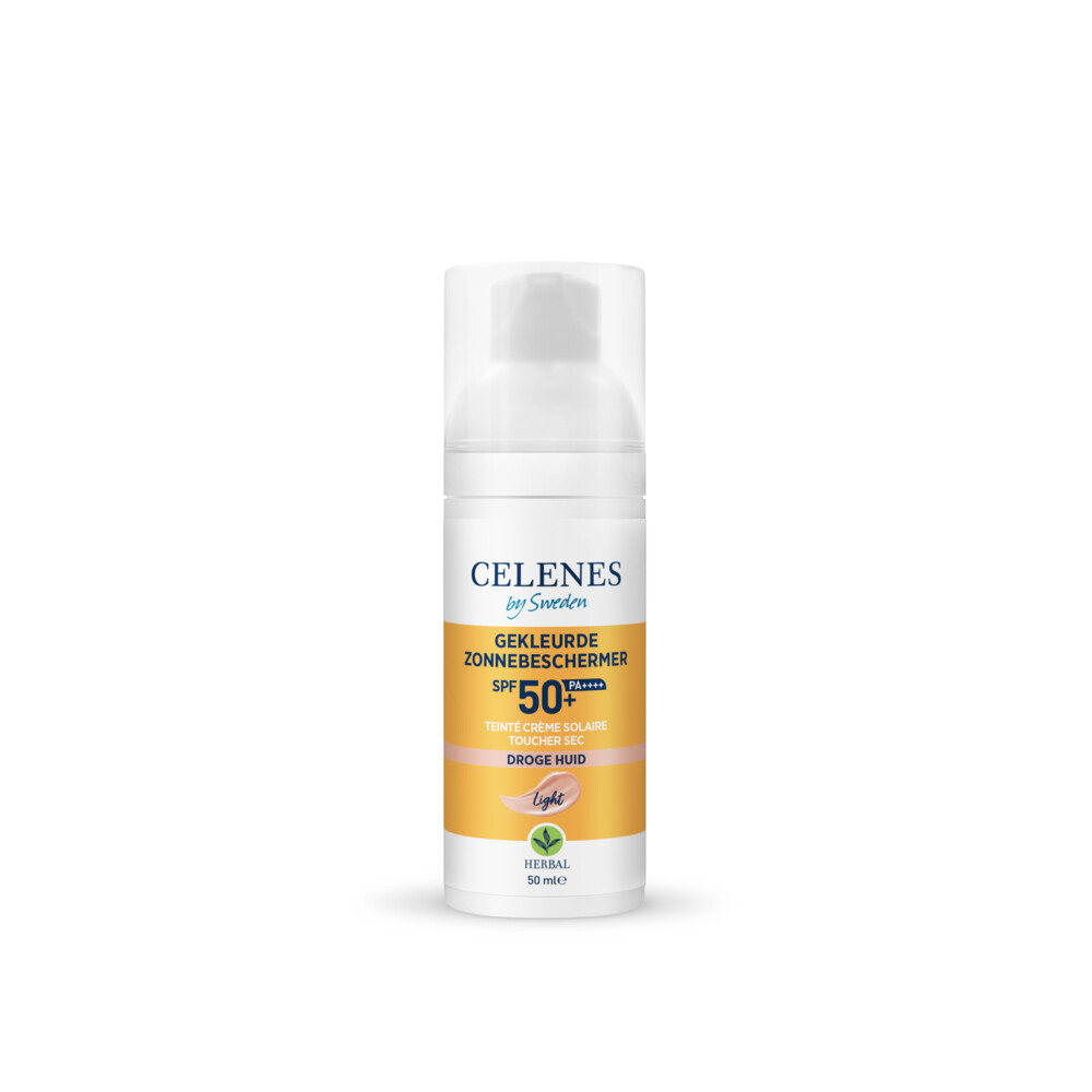 Celenes Herbal dry touch tinted light fluid spf50+ 50ml