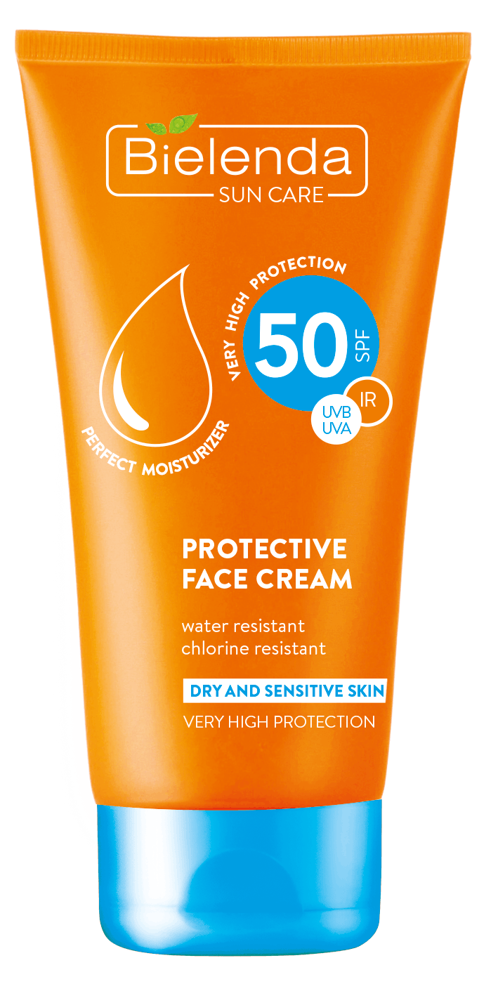 Bielenda Protective Face Cream Dry & Sensitive Skin SPF50 50 ml