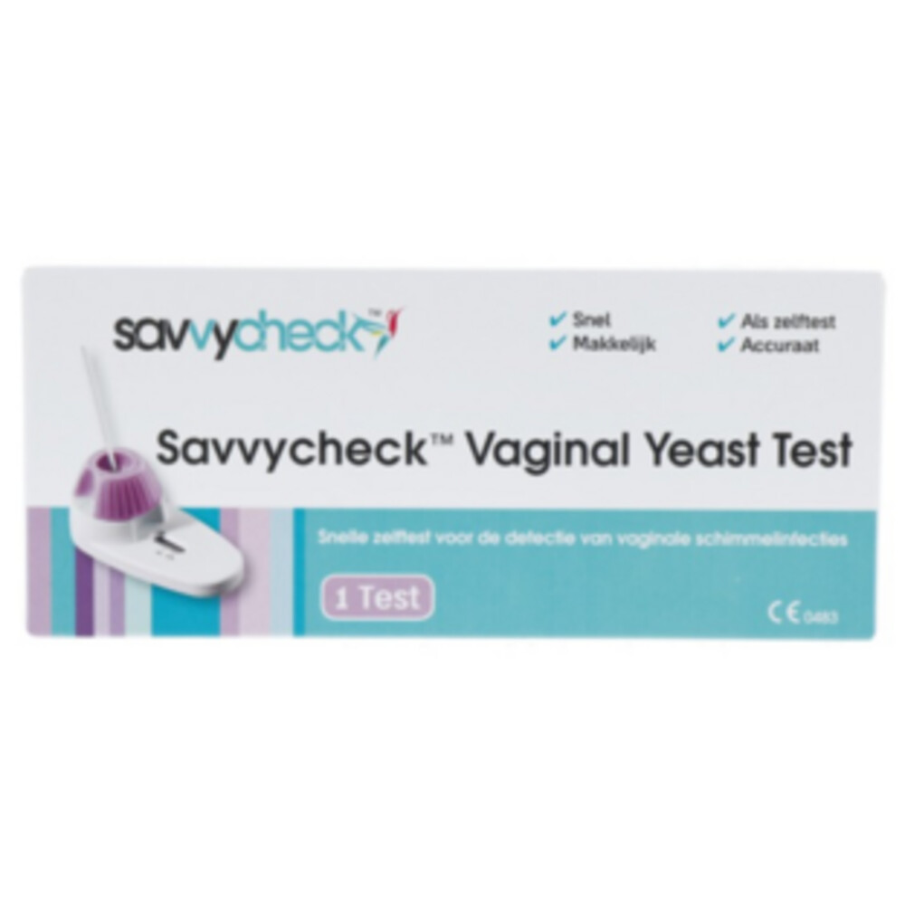 Test jezelf Savvycheck vaginal yeast test 1 Stuk