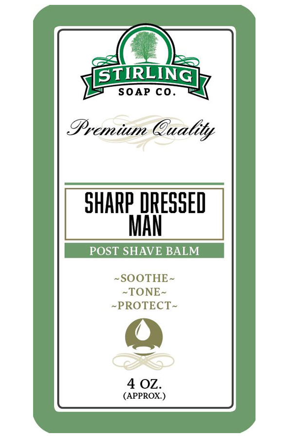 Stirling Soap Co. after shave balm Sharp Dressed Man 118ml