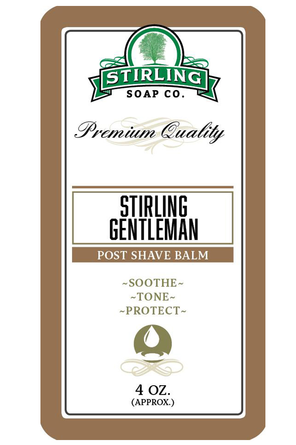 Stirling Soap Co. after shave balm Stirling Gentleman 118ml