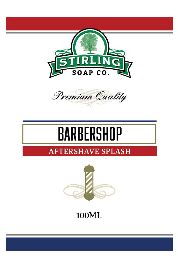 Stirling Soap Co. after shave Barbershop 100ml