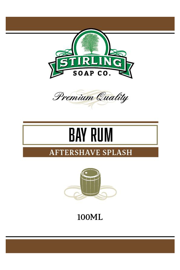 Stirling Soap Co. after shave Bay Rum 100ml