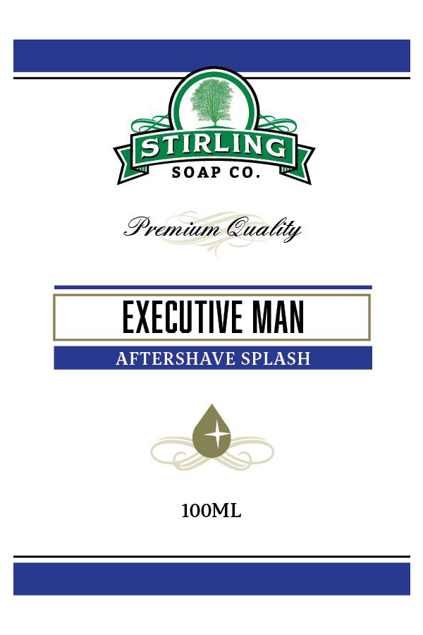 Stirling Soap Co. after shave Executive Man 100ml