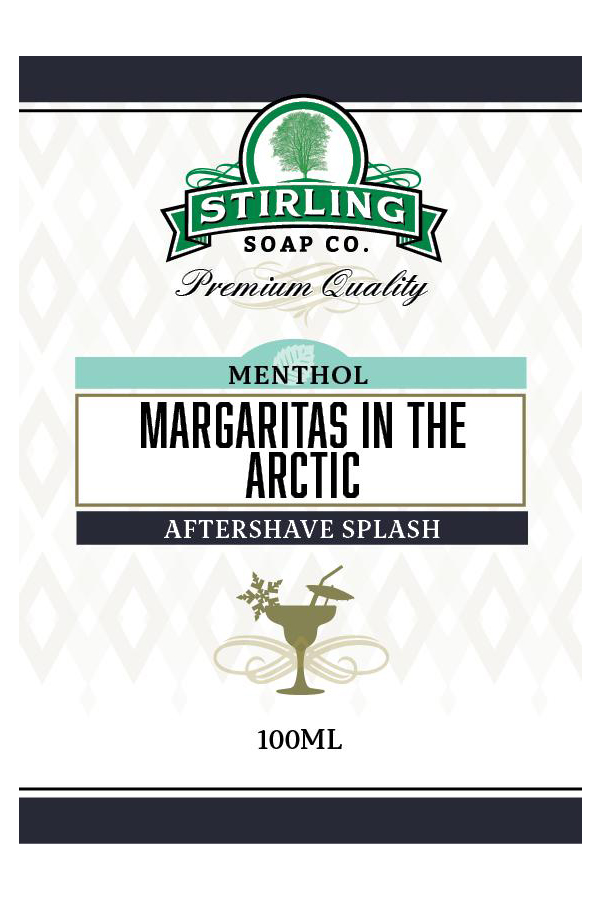 Stirling Soap Co. after shave Margaritas in the Artic 100ml