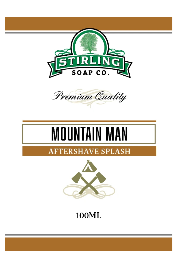 Stirling Soap Co. after shave Mountain Man 100ml