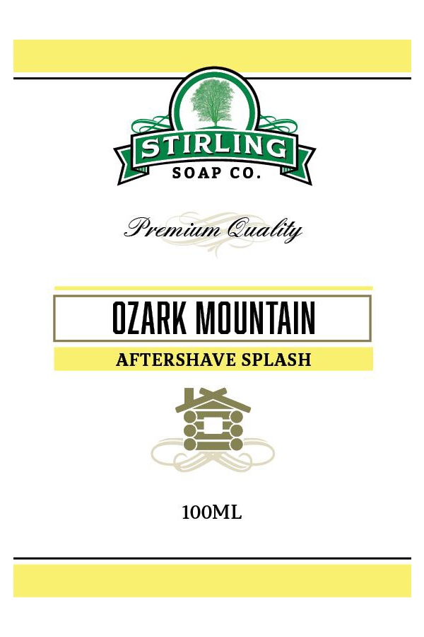 Stirling Soap Co. after shave Ozark Mountain 100ml