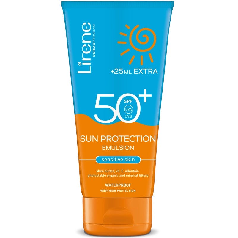 Lirene Sun Protection Lotion for Sensitive Skin SPF50 175 ml