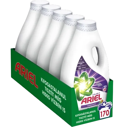 Ariel Vloeibaar Wasmiddel Color+ Voordeelverpakking - 170 wasbeurten (5x34)