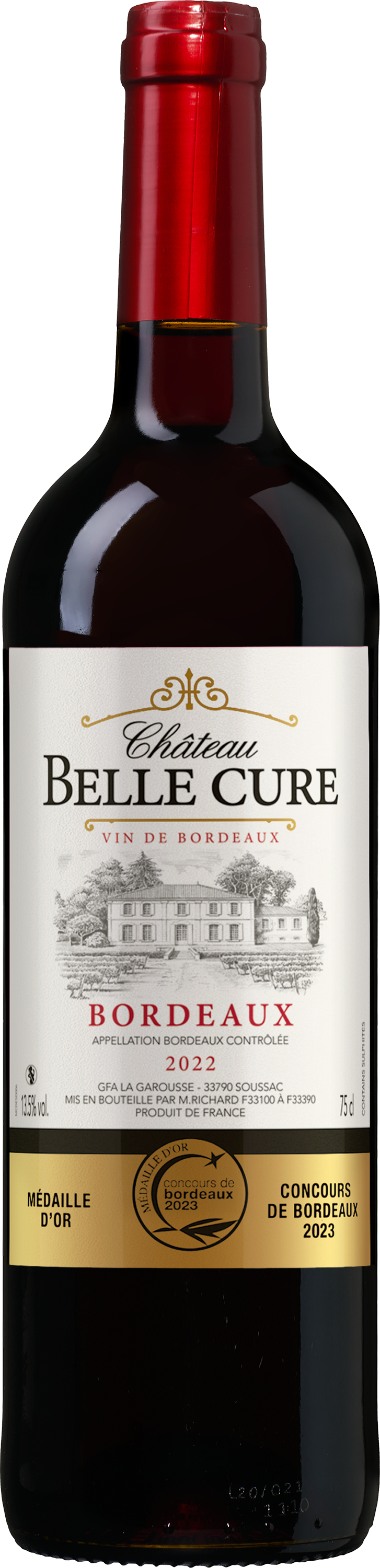 Wijnbeurs Château Belle Cure Bordeaux